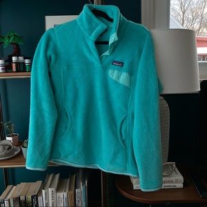 Patagonia Women's Sweater in Aqua Blue